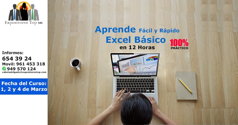Excel Básico, Aprende Fácil y Rápido